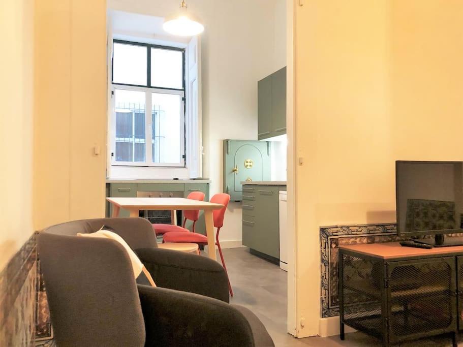 Sj1D Heart Of Baixa With New A/C * Stylish Appartement Lissabon Buitenkant foto